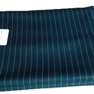 Striped silk wool