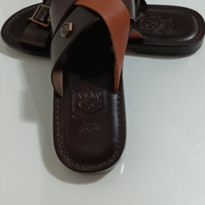 Italian leather sandal for men